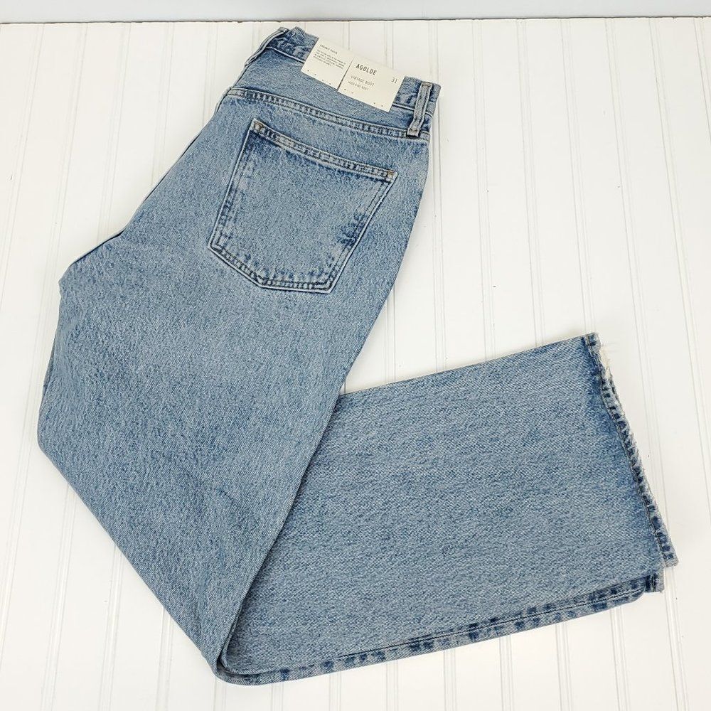 AGOLDE Vintage Bootcut High Rise 30" in SWAY Size 31 - Picture 14 of 15